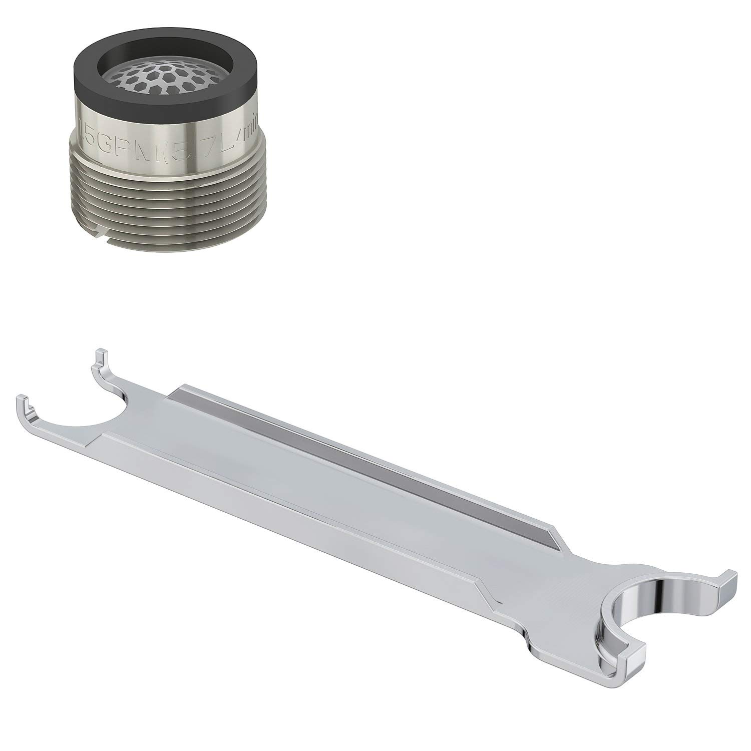 Danze DA613095NBNV Tom Thumb Male Faucet Aerator Kit with Laminar Flow  Pattern, 1.5 GPM, Brushed Nickel PVD - Faucet Aerators And Adapters -  Amazon.com