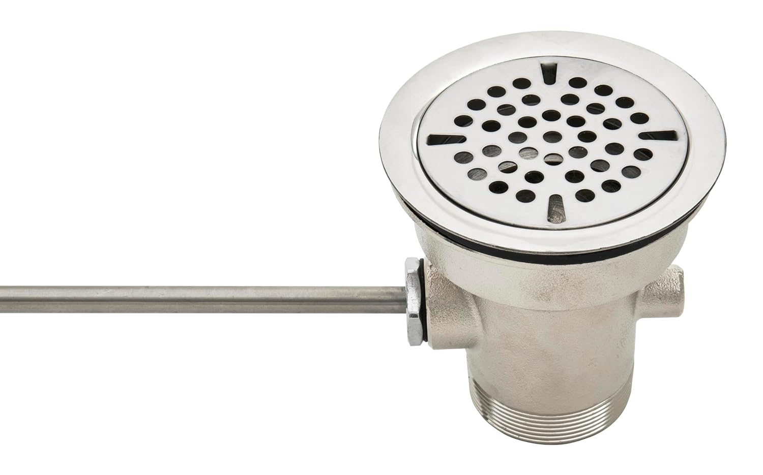 Kratos 29N-123 Waste Valve, Twist Handle, 3-1/2" Sink Opening