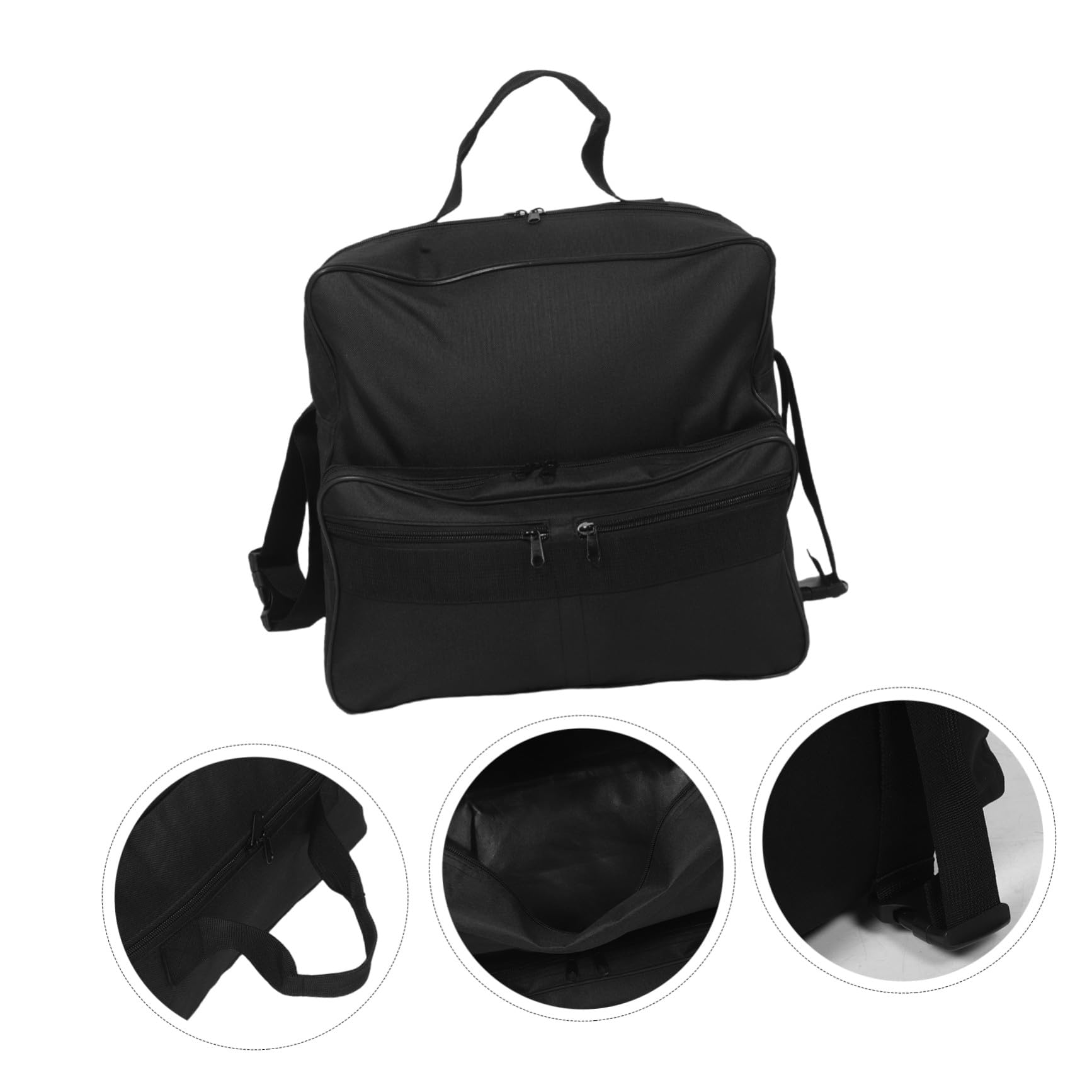 OUNONA Bolsa para Mochila Adaptativa Ligera con Múltiples Compartimentos Fácil Instalación para Andadores y Cochecitos Almacenamiento de Viaje Grande