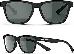 Óculos de Sol Quadrados Clássicos - Lentes TAC Polarizadas UV400 em e Armação TR90 Leve