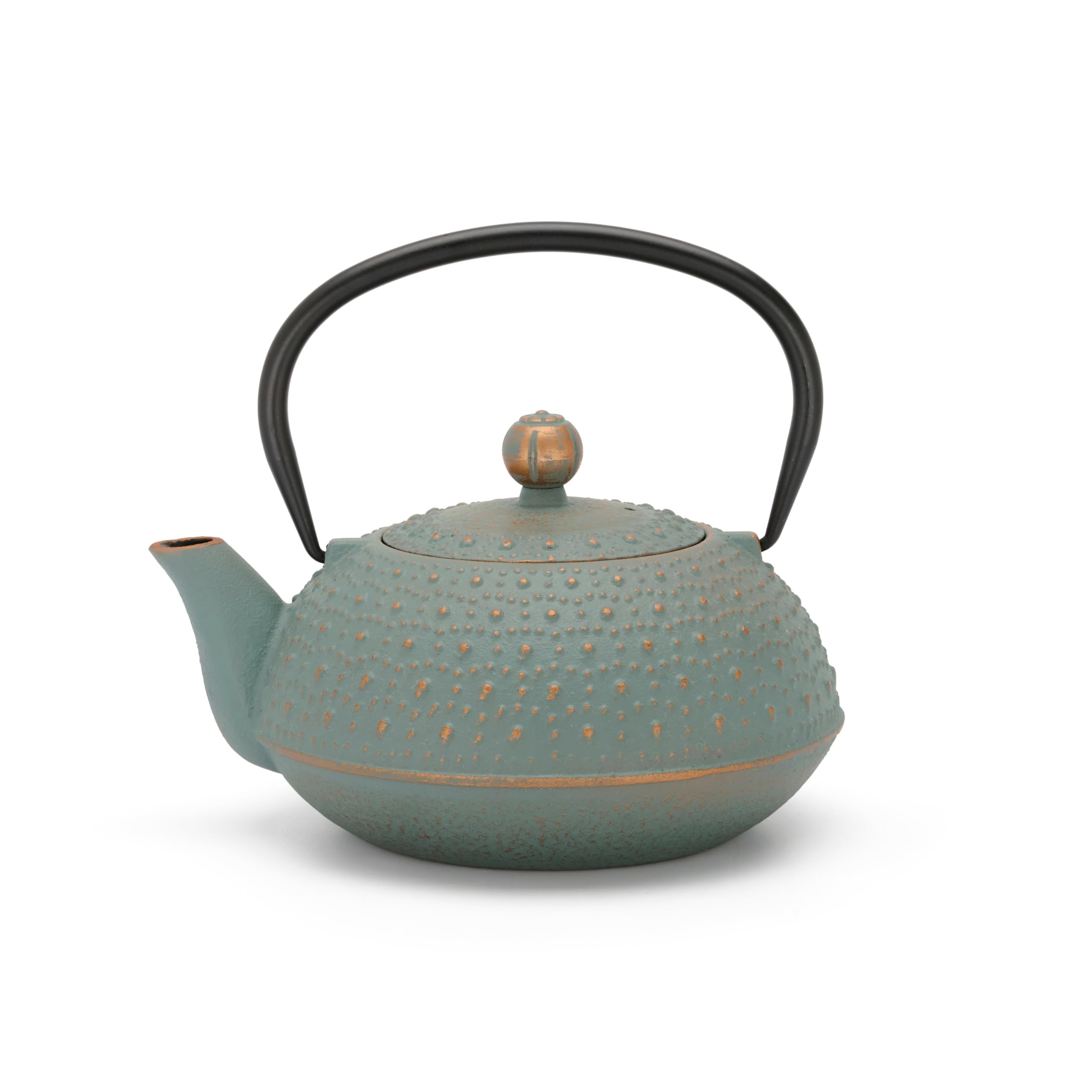 Théière en fonte Bredemeijer 0,9 l bleu asiatique avec filtre inox pour induction