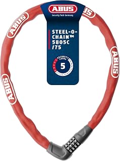 ABUS 5805C Steel-O-Chain Kettenschloss schwarz