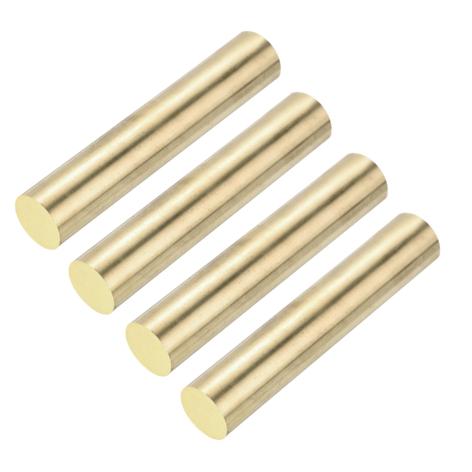 Barre Ronde En Aluminium 6061 - Diamètre 1/2 Pouce, Longueur 12 Pouces - Pour Usinage Et Bricolage