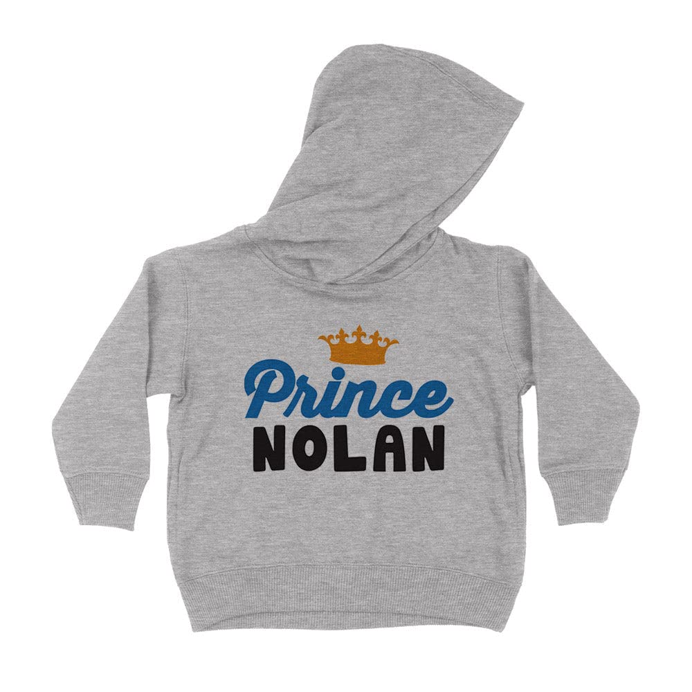 Prince Nolan Kids Hoodie Sweatshirt Toddler 5T Heather Grey