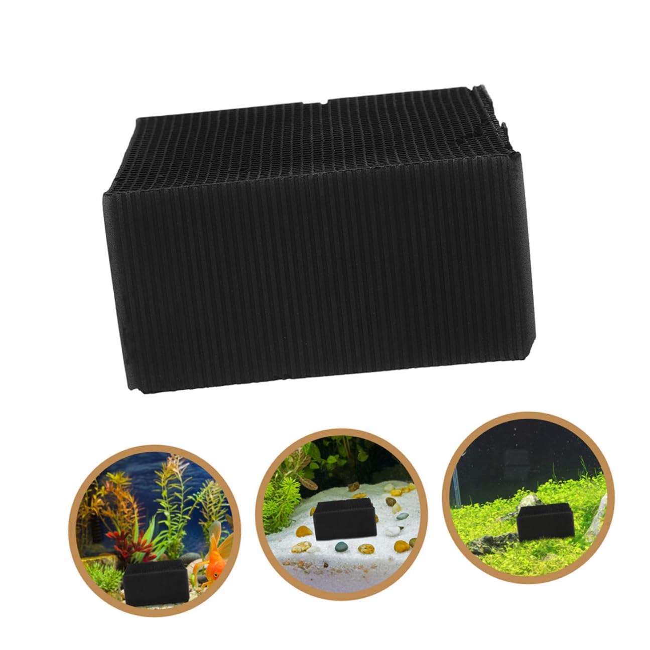 Lot de 2 cubes filtrants à eau en charbon actif pour abreuvoir pour chevaux et aquariums - Réduction des odeurs - Durable - Installation facile - Cube de nettoyage pour animaux de ferme