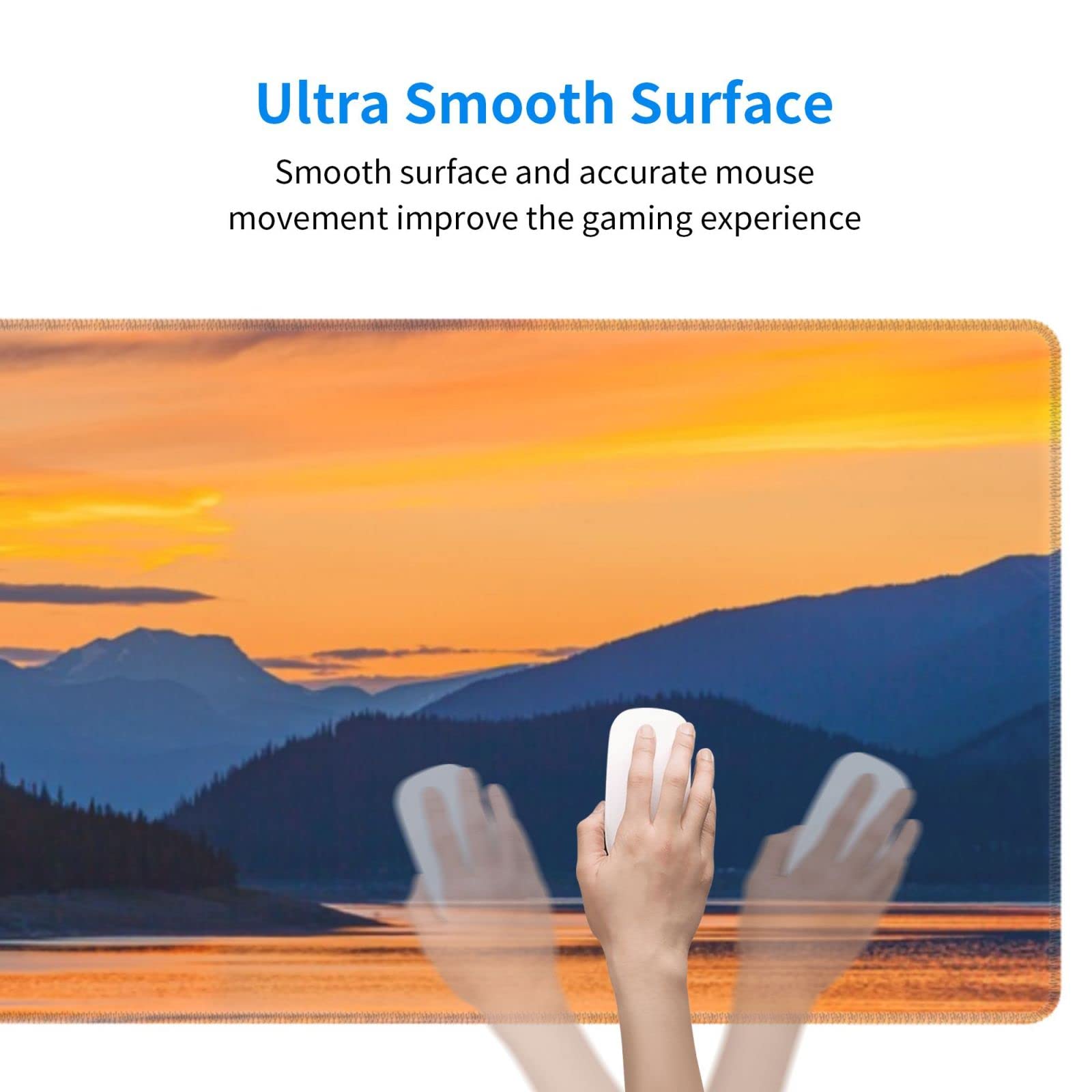 PERSONALIZED Mythical Sizes GAMING Mousemat Custom HD Photo Text Design