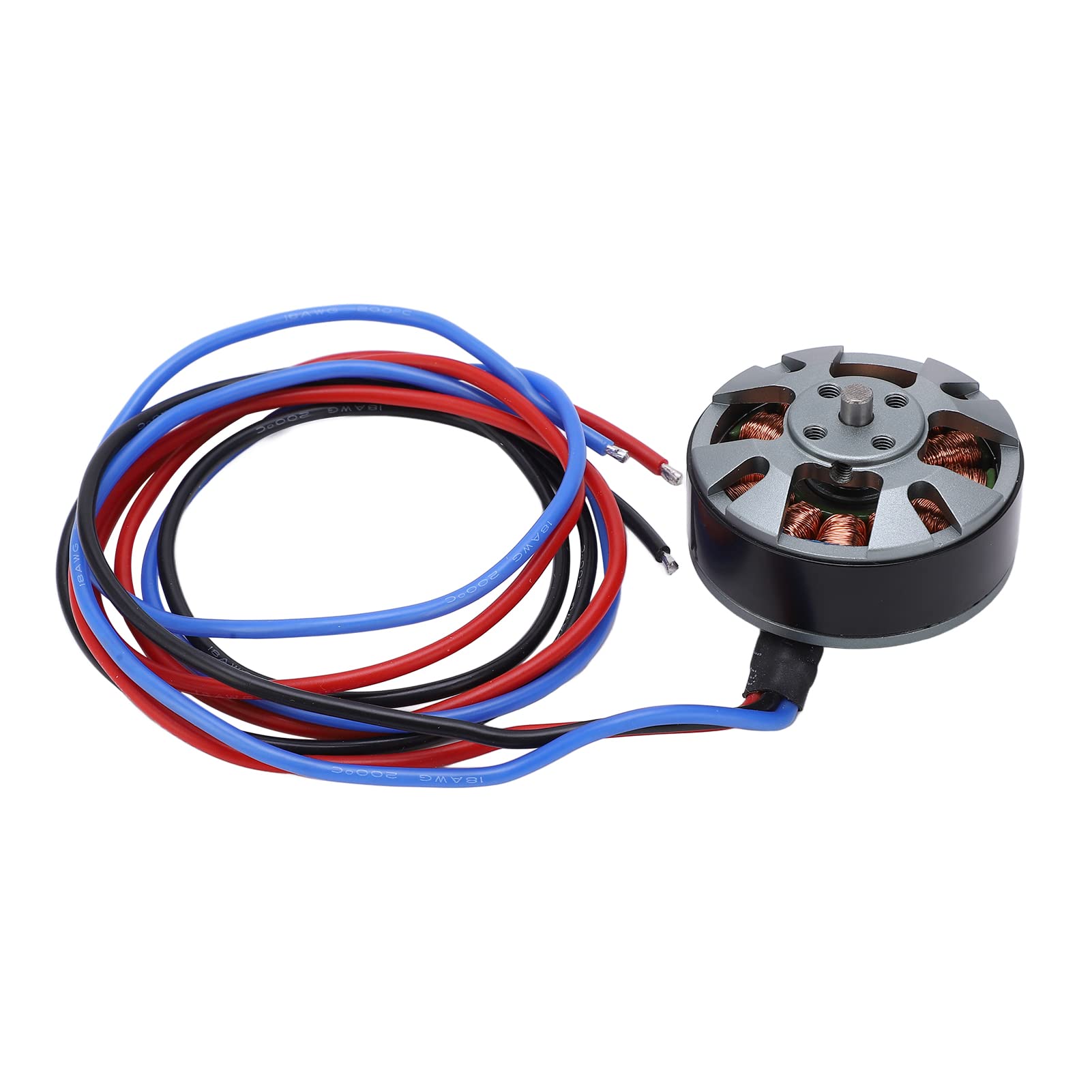 Silnik Bezszczotkowy 680KV Wysokowydajny, Zrównoważony Wirnik do Samolotu RC Stałego Skrzydła Drone do 4-6S Lipo Stop Aluminium Miedź 1,6x1,0 Cala (CW)
