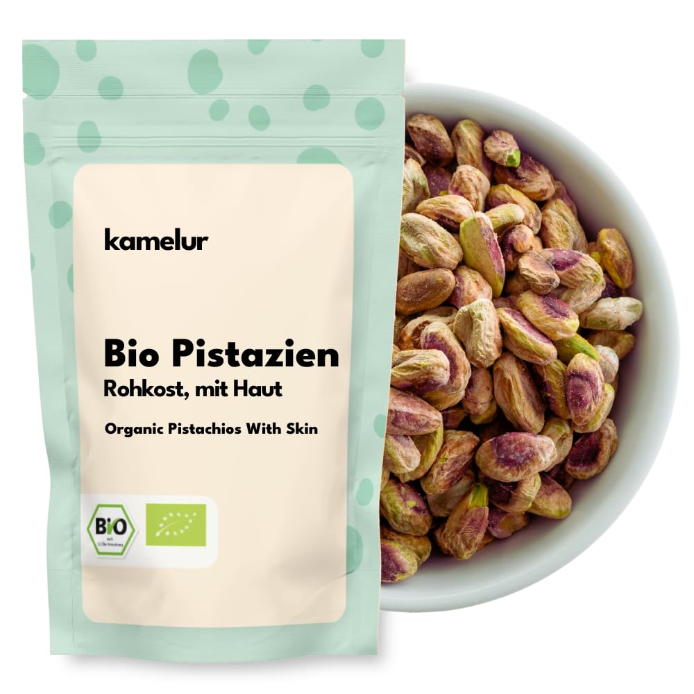 500g di pistacchi BIO senza guscio e non spellati, pistacchi sgusciati e non salati - per fare da te la crema al pistacchio BIO