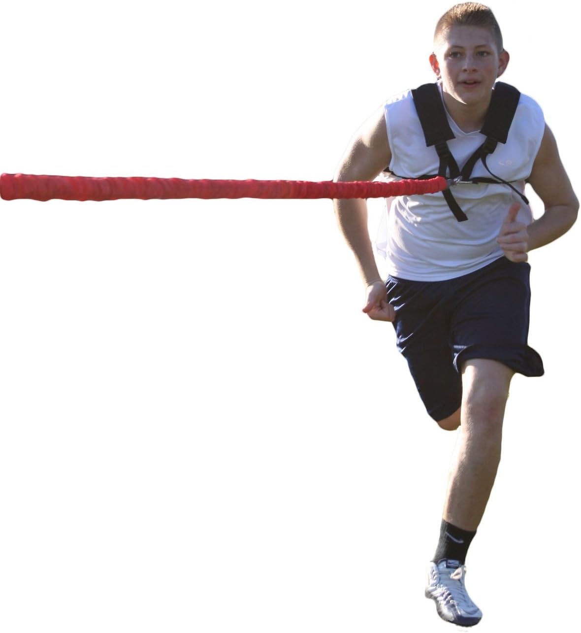 SPEEDSTER Padded Youth Harness for Athletes- Wear Forward for Speed Training or Backward for Overspeed Training. Fits Up to Age13 Male and Female Athletes