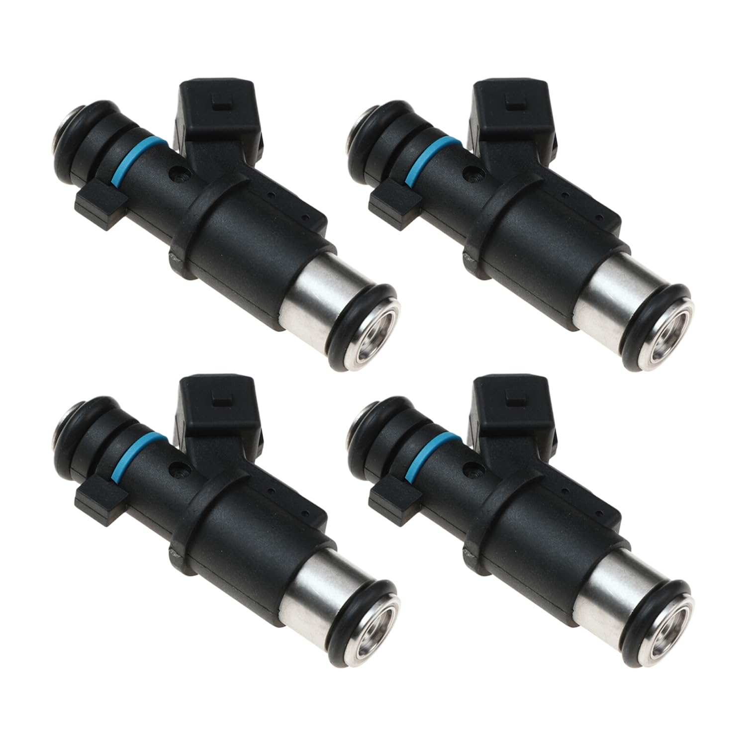 YAOPEI 4PCS Injecteur de Carburant 1984.E0 1984E0 0280156357 | Compatible avec 1.4L Citroen Berlingo C2 C3 Xsara Peugeot 1007 206 306 307 Partner