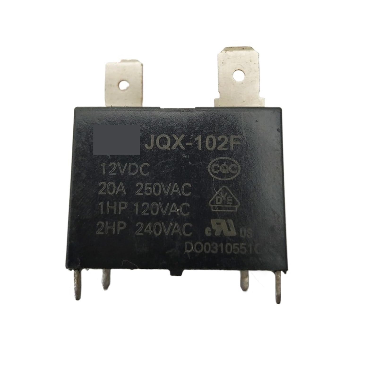AARTERZZA Relay JQX-102F 12VDC 20A