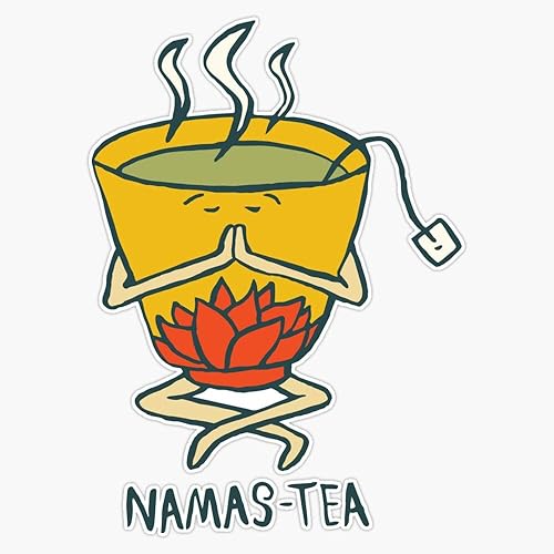 Namas-Tea Sticker Vinyl Bumper Sticker Decal 5"