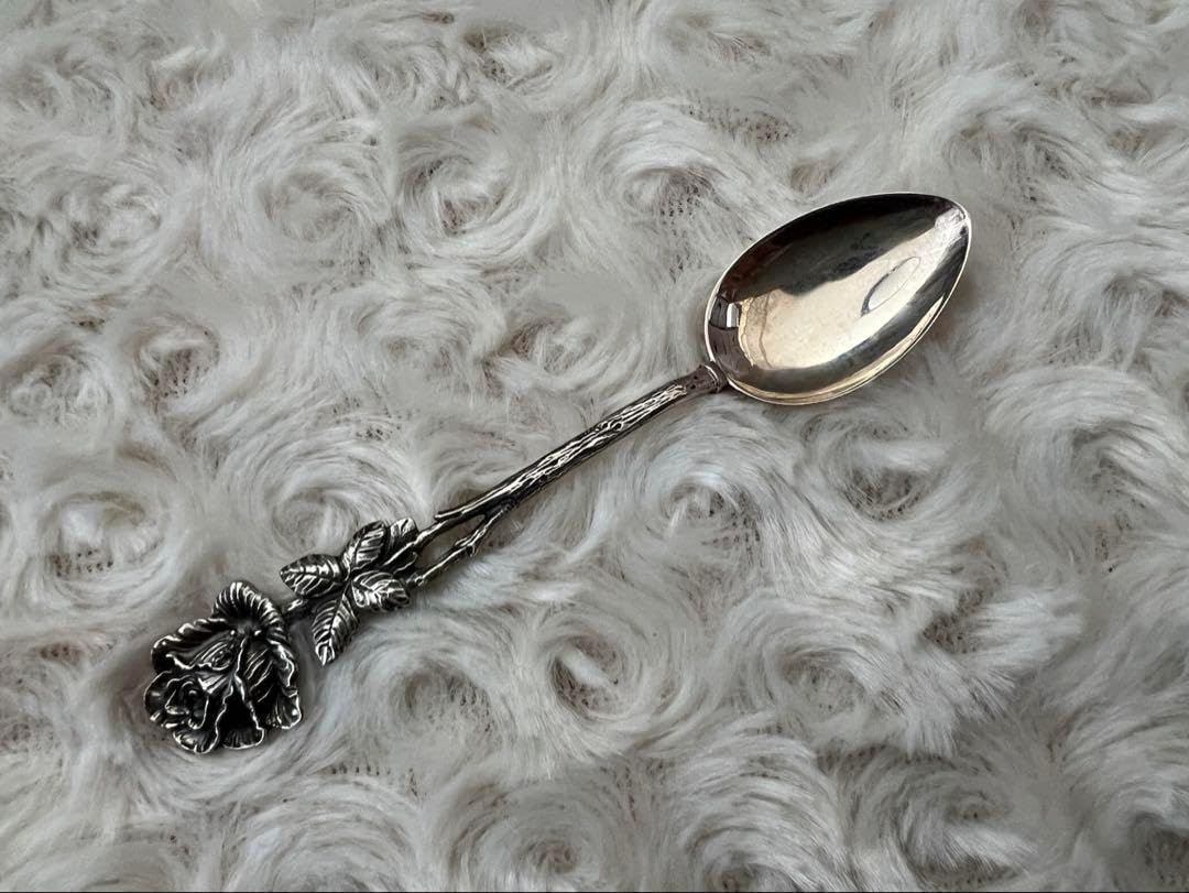 希少 ラッキーウッド カトラリー ロッキンガム スプーン SILVER 950