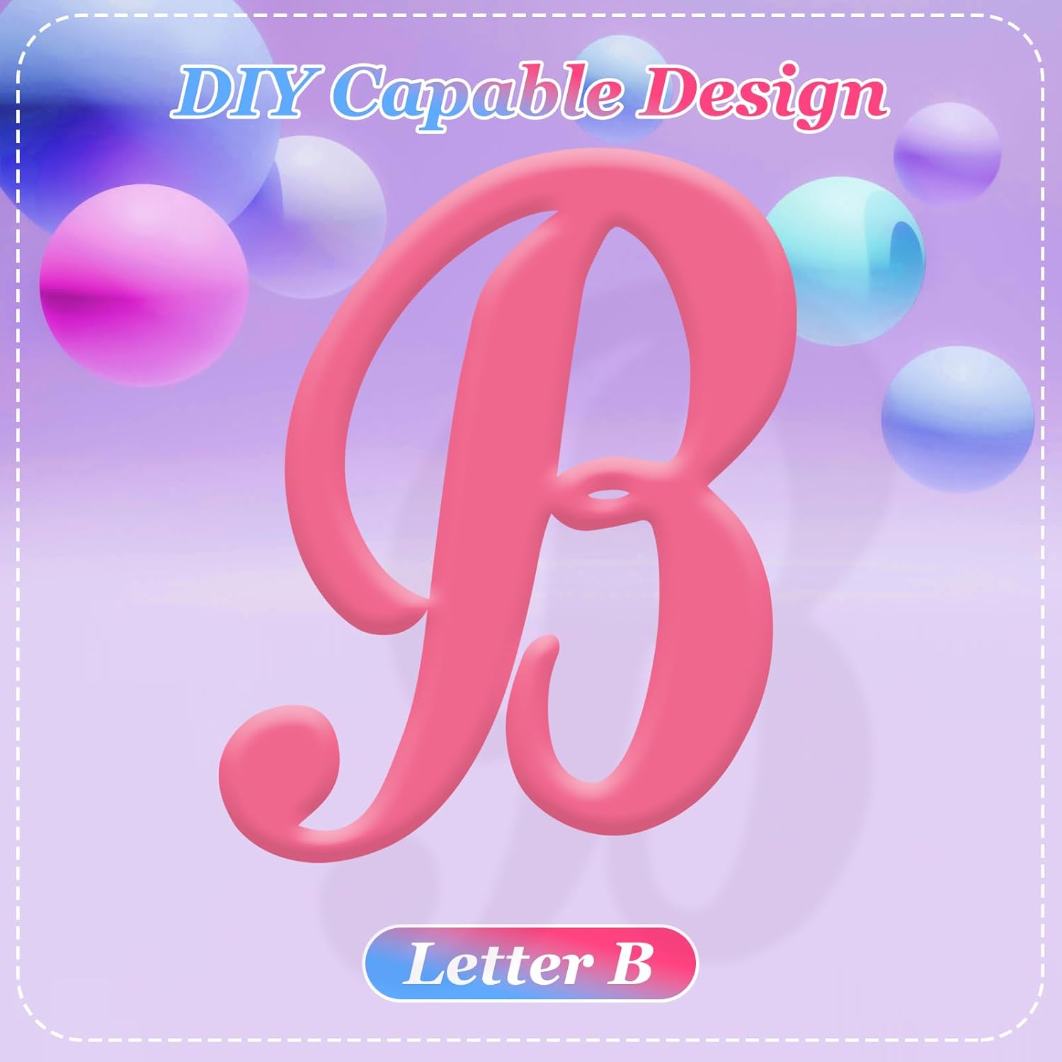 Letter Charms for Bogg Bag, Decorative Bogg Bag Letter Charms, Lettering Accessories, Bogg Bag Charm Insert Lettering, Alphabet 3D Letters for Personalizing Handbag DIY - Image 4