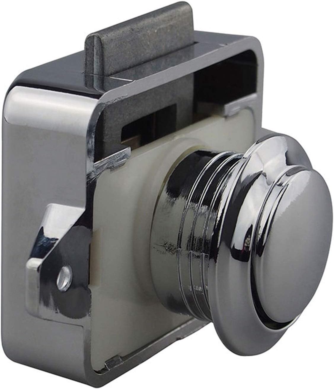 5pcs Push Button Cabinet Lock for Ambulance RV Caravan Motorhome Cupboard Hospital Furniture Locks Latch Cupboard Door Knob