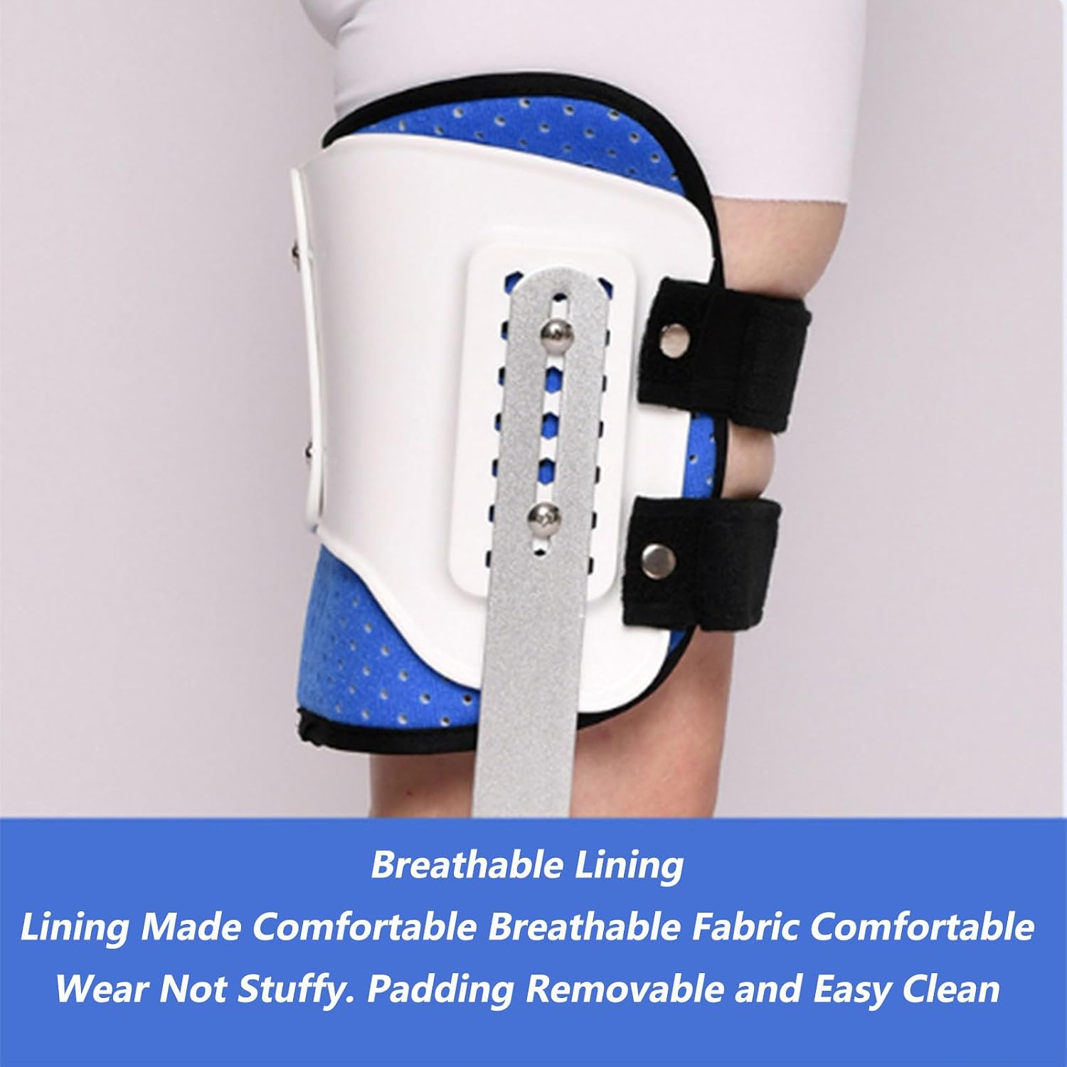 SFKLYU Knee Support Knee Brace Knee Ankle Foot Orthosis Brace Fixed Hip Knee Ankle Foot Orthosis Braces for Hip Fracture Rehabilitation Equipment,Right