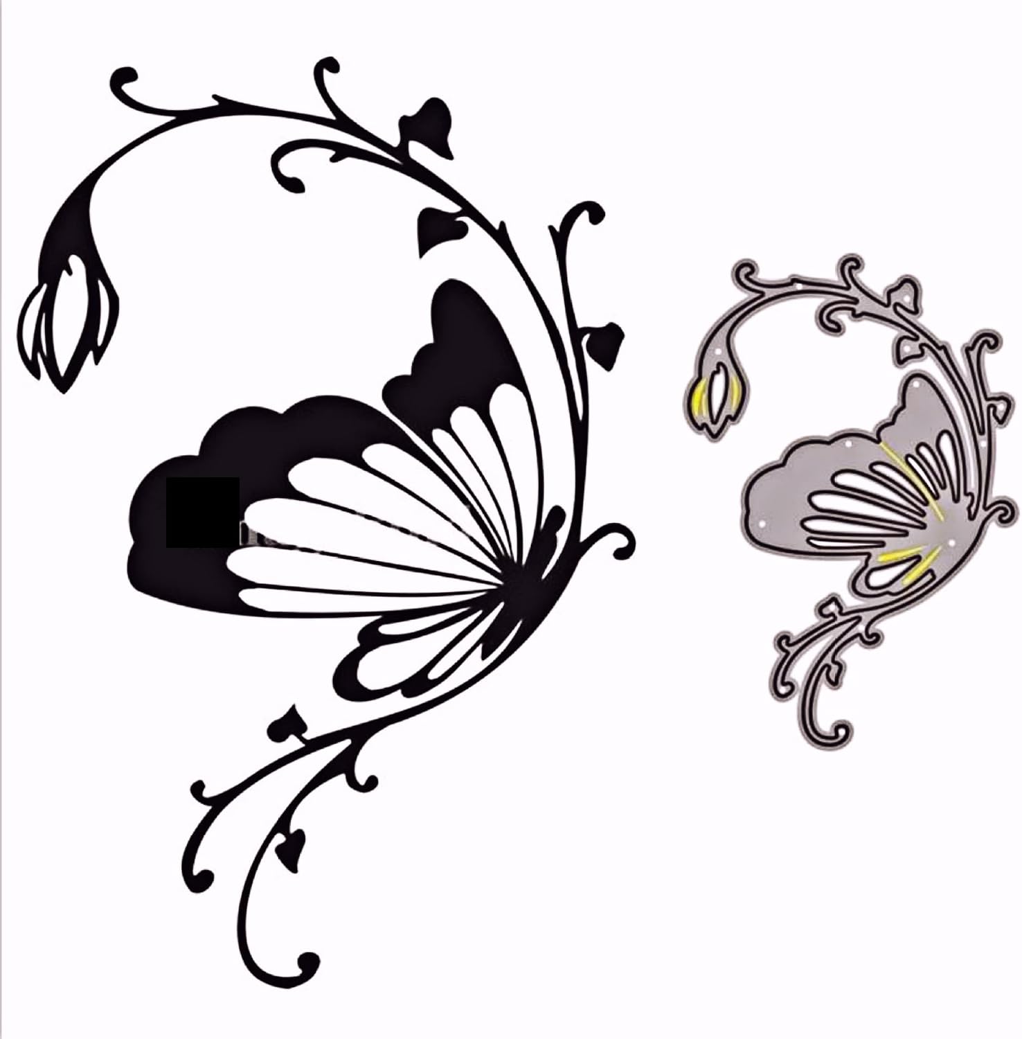 1 Pcs Mouse Head Metal Cutting Dies,Mouse Die Cuts,DIY Scrapbooking Artist Cutting Dies Stencil Template Molds for DIY Card Making Embossing Photo Decorative