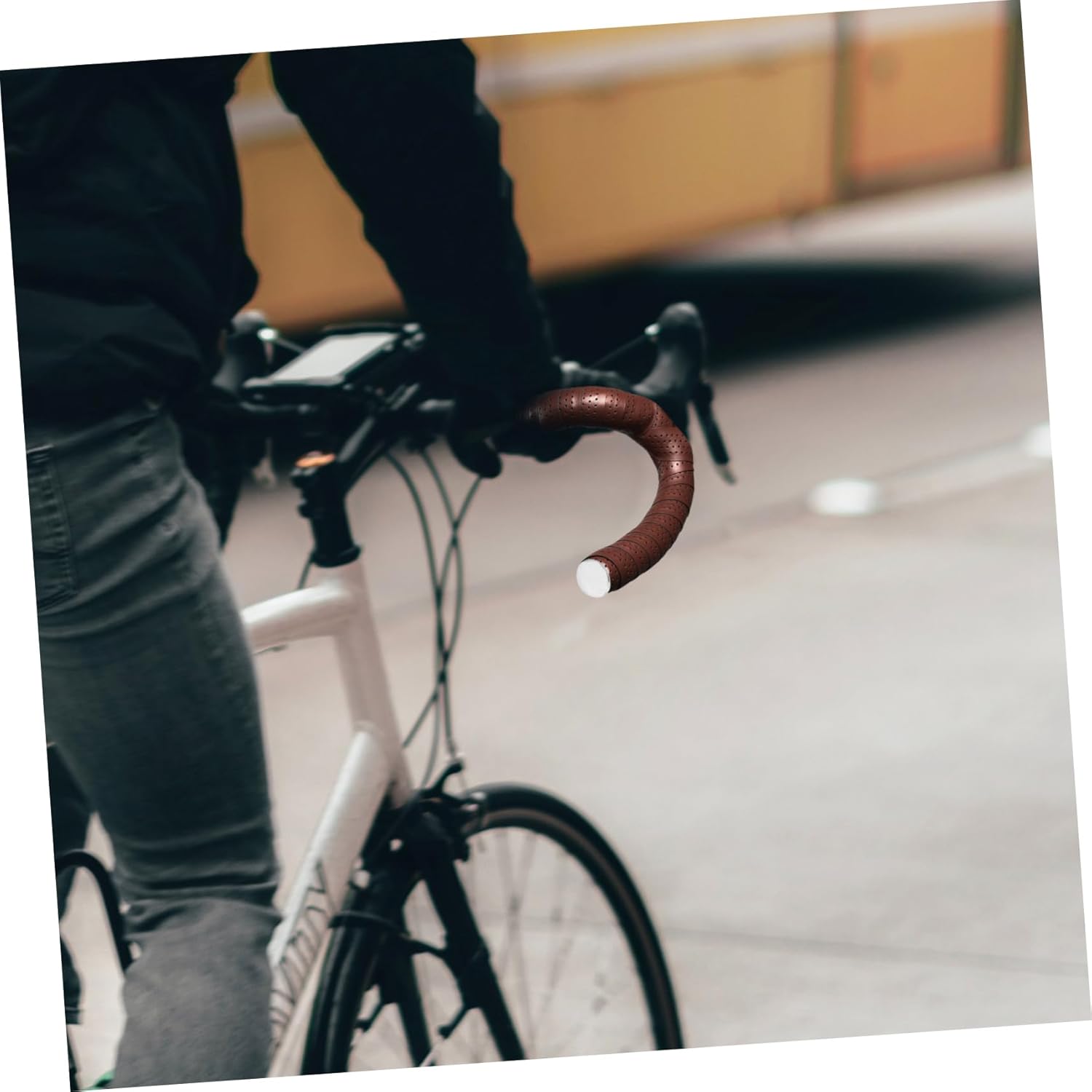 BESPORTBLE 5sets Mountain Bike Handlebar Tape Pu for Cycling Comfortable and Shock-Absorbing Design for Road and Mountain