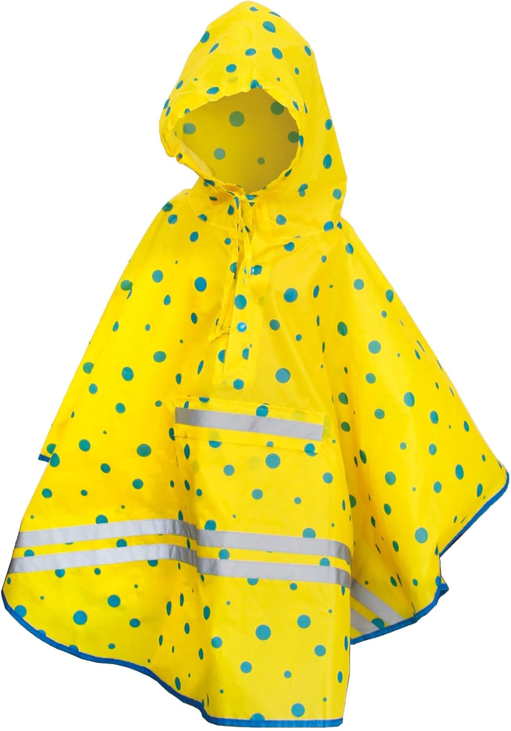 ROTH ReflActions Roar Poncho, 100% Polyester, One Size, up to 10 Years, 106 x 66 cm, Poncho Roar, One Size, Poncho Roar, One Size