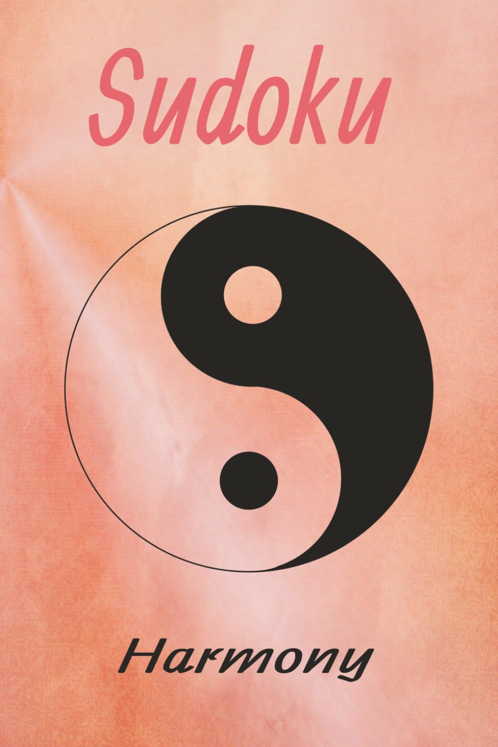 Sudoku Harmony: Subtitle: Sudoku puzzle book, pink | 6x9 inches, 110 pages | 50+ puzzles | solutions included