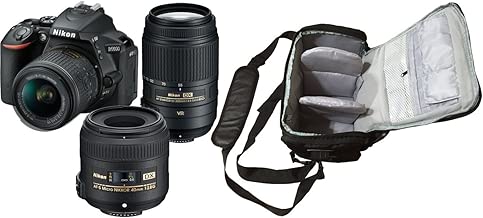 D5600 AF-P 18-55mm VR AF-S 55-300mm VR AF-S 40mm 8G KamKorda Pro Camera Bag D5600 AF-P 18-55mm VR AF-S 55-300mm VR AF-S 40mm 8G KamKorda Pro Camera Bag