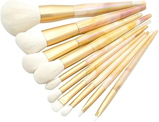 Juego de brochas de maquillaje de mármol de 1...