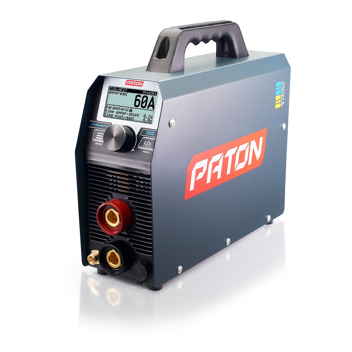 PATON StandardTIG-250 (WAM) 250A profesjonalna spawarka TIG 230V – zestaw TIG DC do stali i aluminium, cyfrowa spawarka inwertorowa, idealna do TIG z gazem