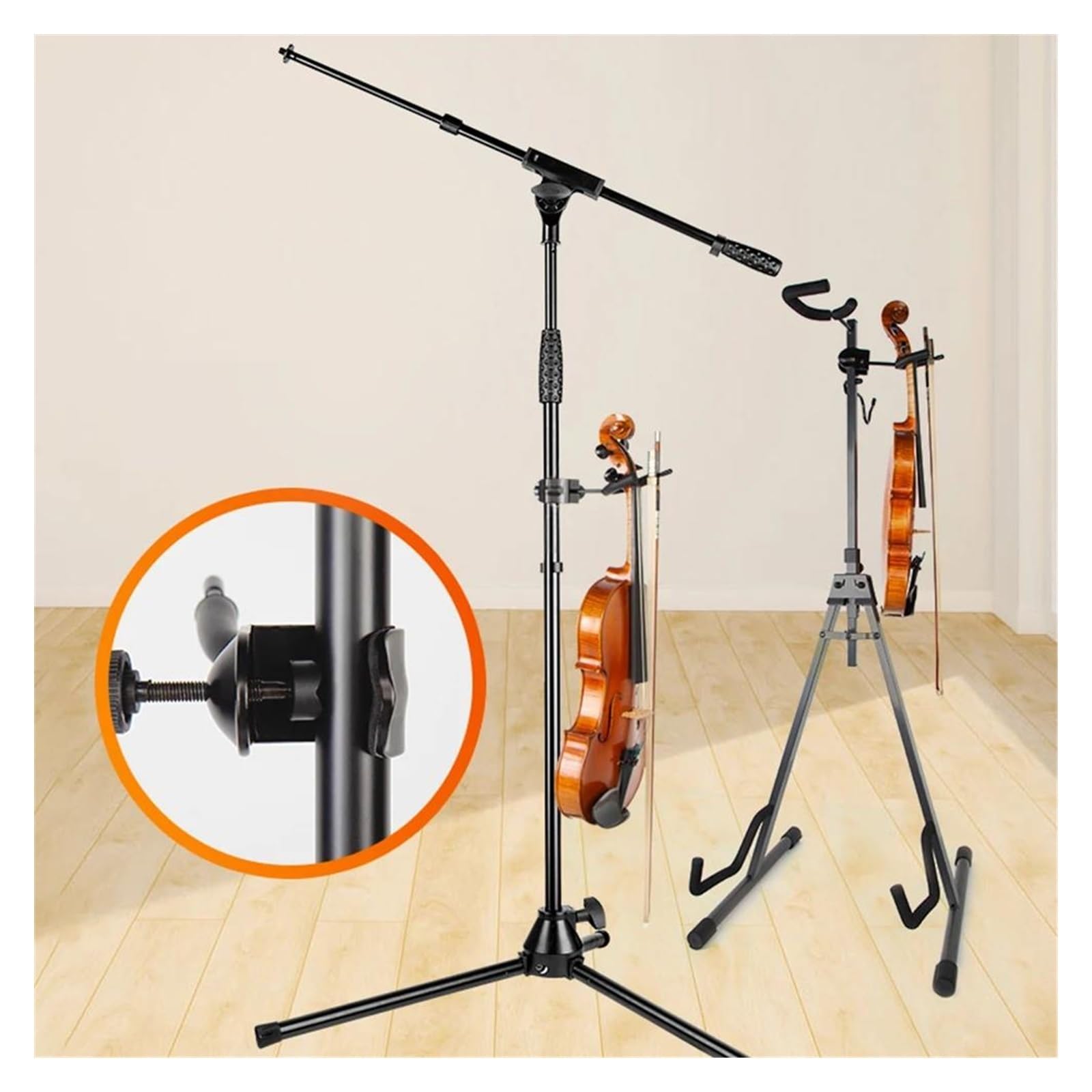 Zubehör Für Streichinstrumente 4/4 Violinenhalter Viola Zubehör(1pcs)