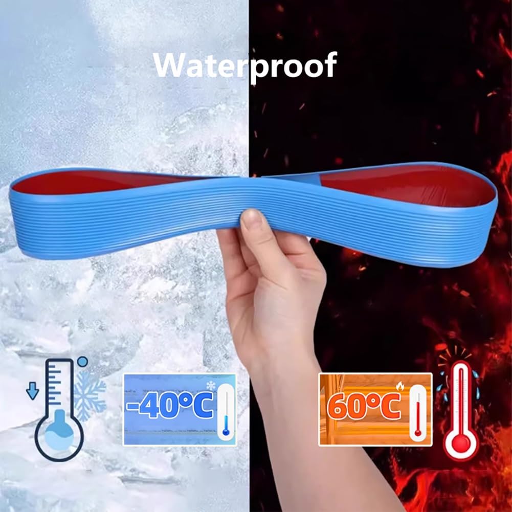 Samoprzylepne listwy schodowe z PCV w rolce 5 m, antypoślizgowe gumowe wykończenie krawędzi schodów do wnętrz i na zewnątrz(Green,5cm)