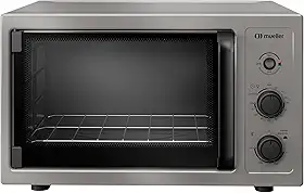 Forno Elétrico de bancada Mueller 50 litros com Grill MFB50B 220V Titânio