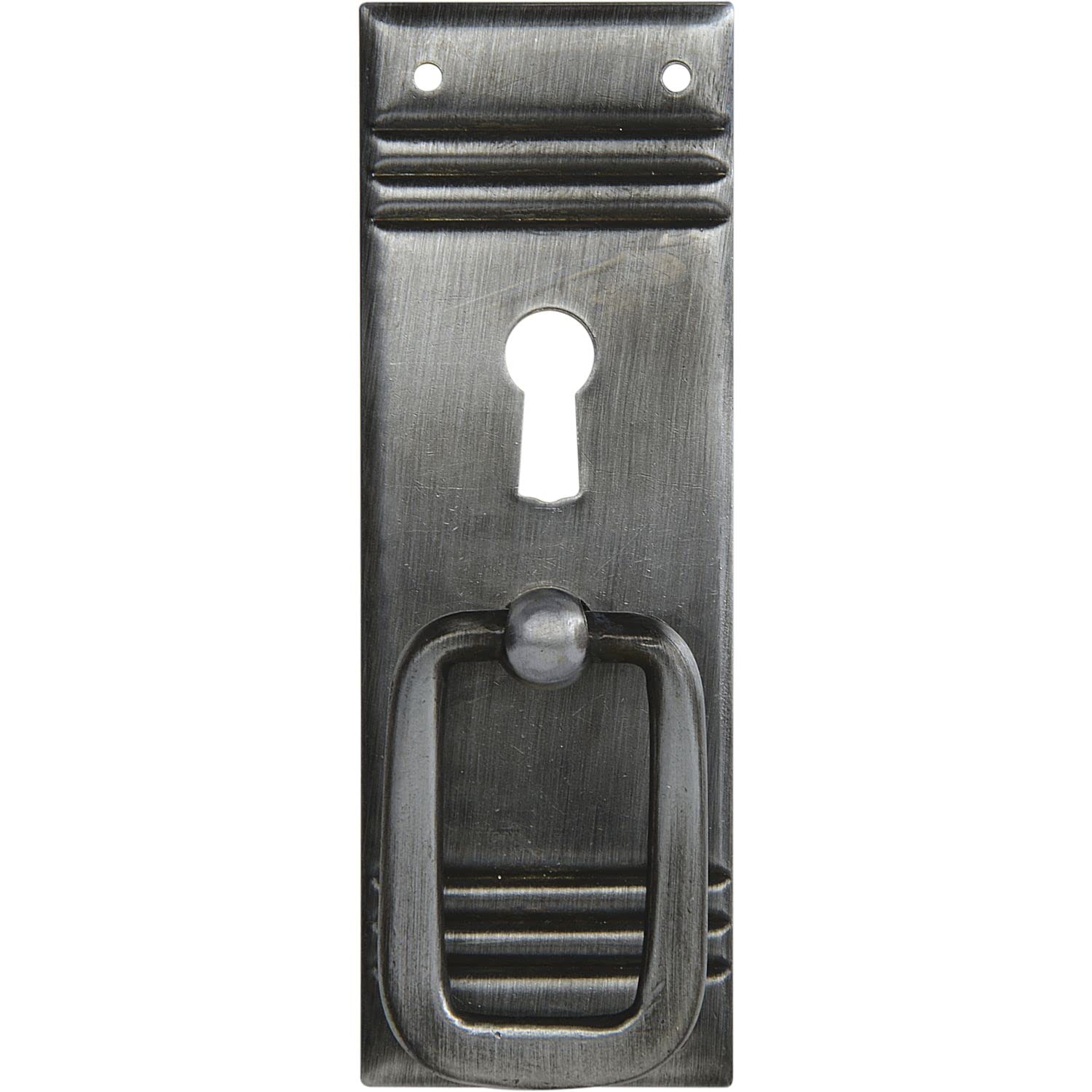 Schorgöhfer & Frehe Furniture Handle Country House Style LA 59 mm, Large Folding Handle with Keyhole