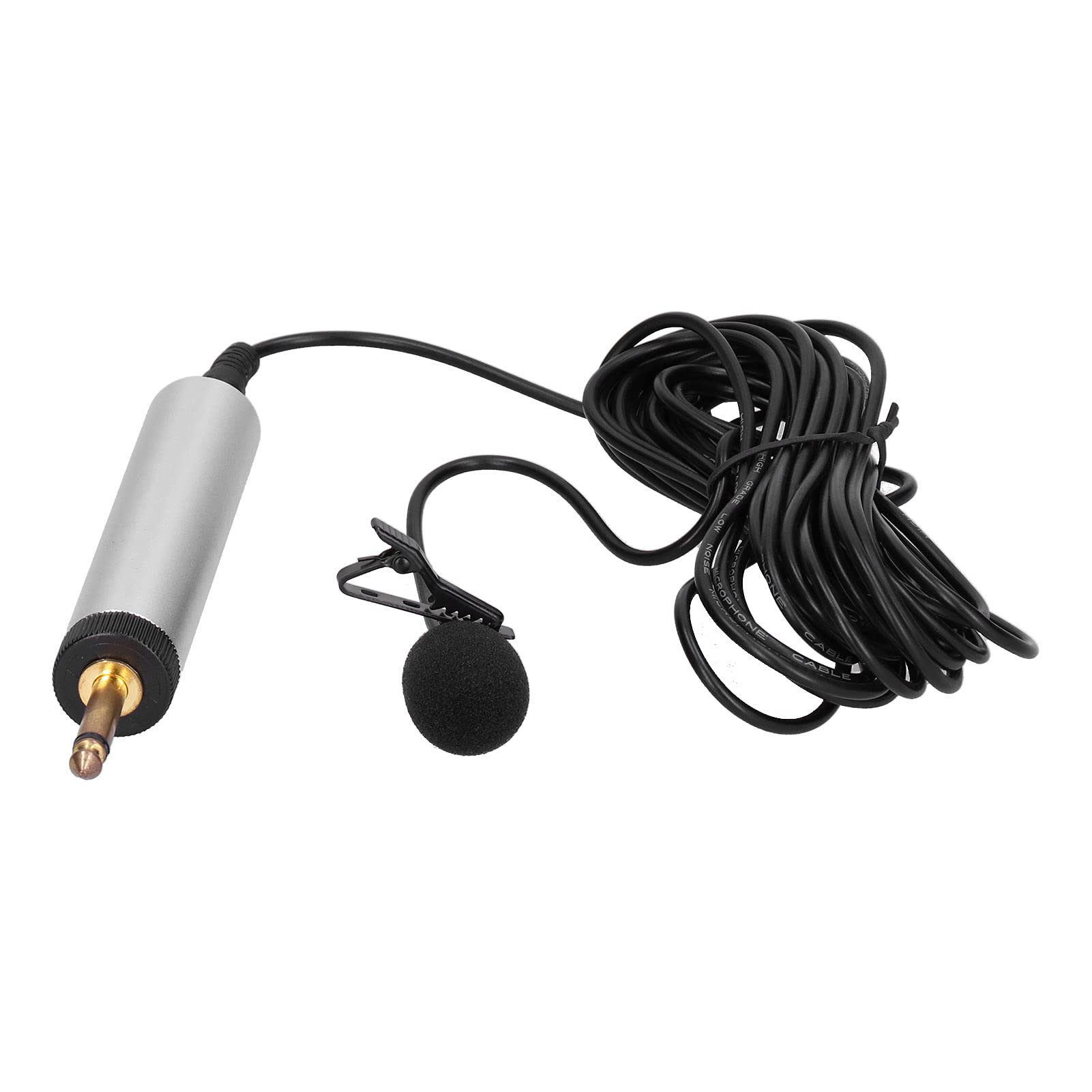 Alvinlite Micro à condensateur Lavalier Micro Professionnel Clip sur Instrument de Musique Micro Micro pour Guitare Sax Trompette Violon Piano