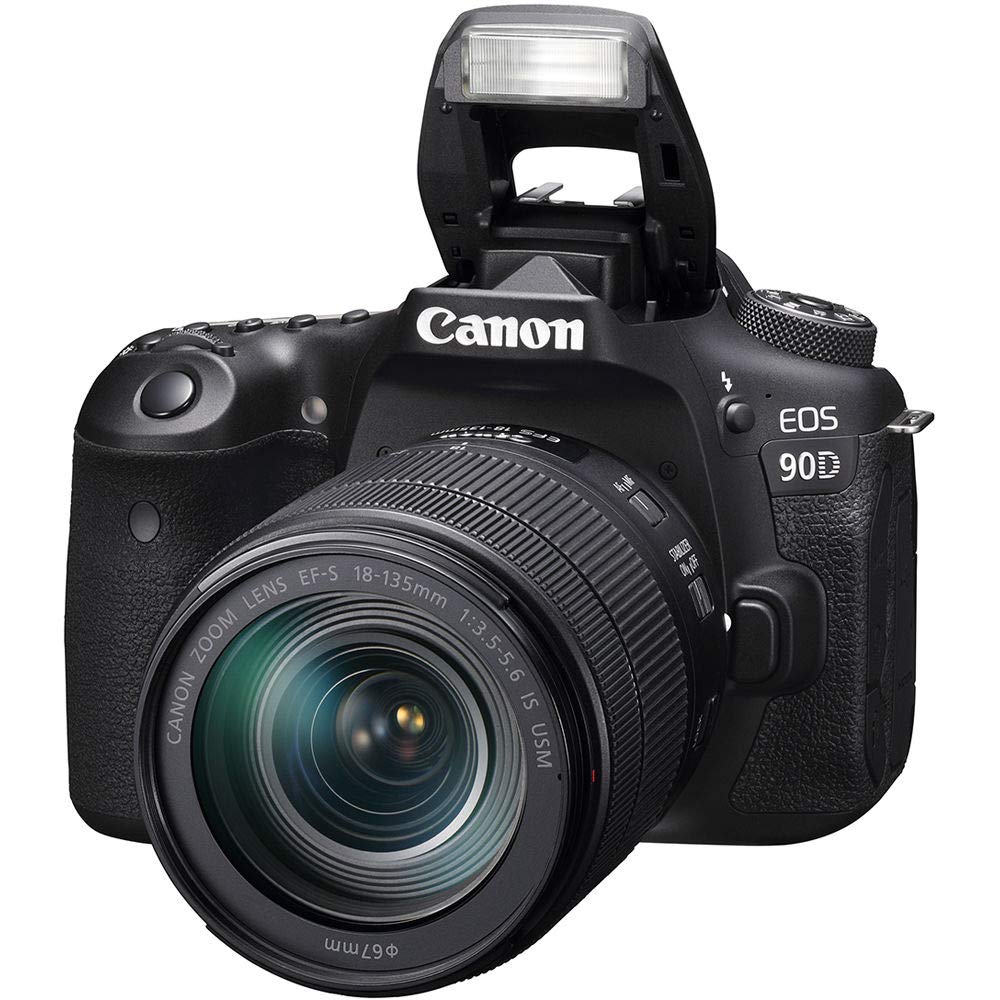 Buy Canon EOS 90D 32.5MP CMOS Digital SLR Camera w/EF-S 18-135mm