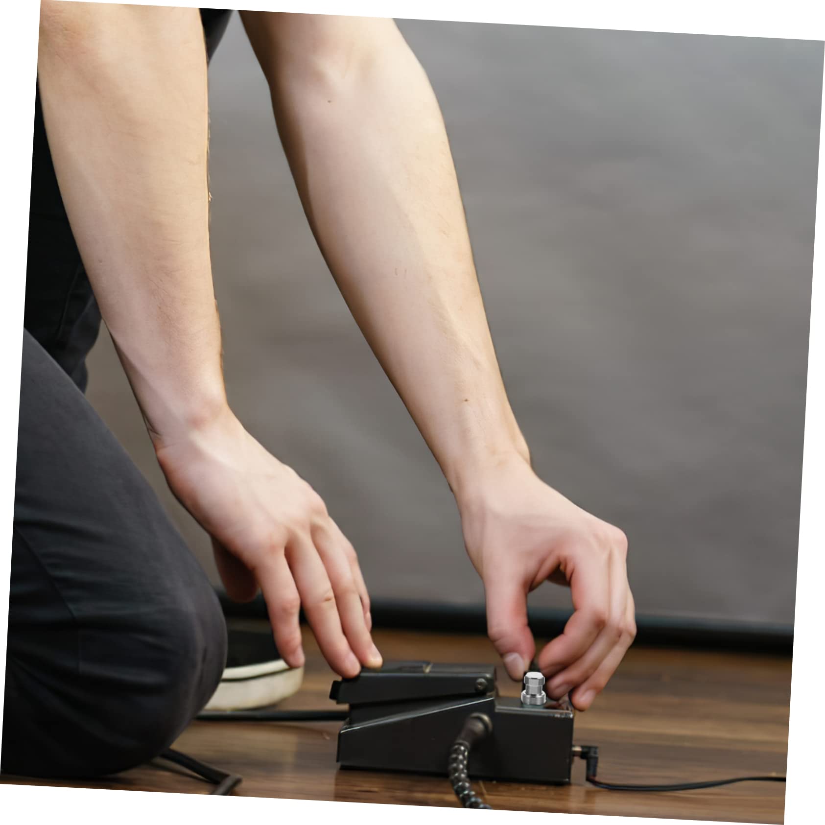 FAVOMOTO 3pcs Switch Pedal for Guitar Footswitch Button Musical Instrument Button 3dpt Effector Footswitch Metal