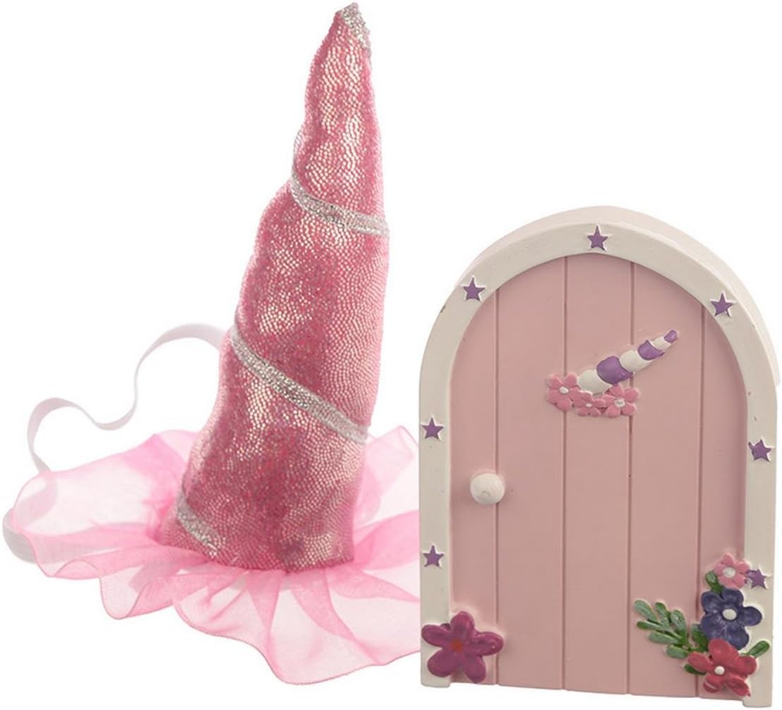 Pukinator Cute Collectable Unicorn Gift - Magical Unicorn Door & Horn