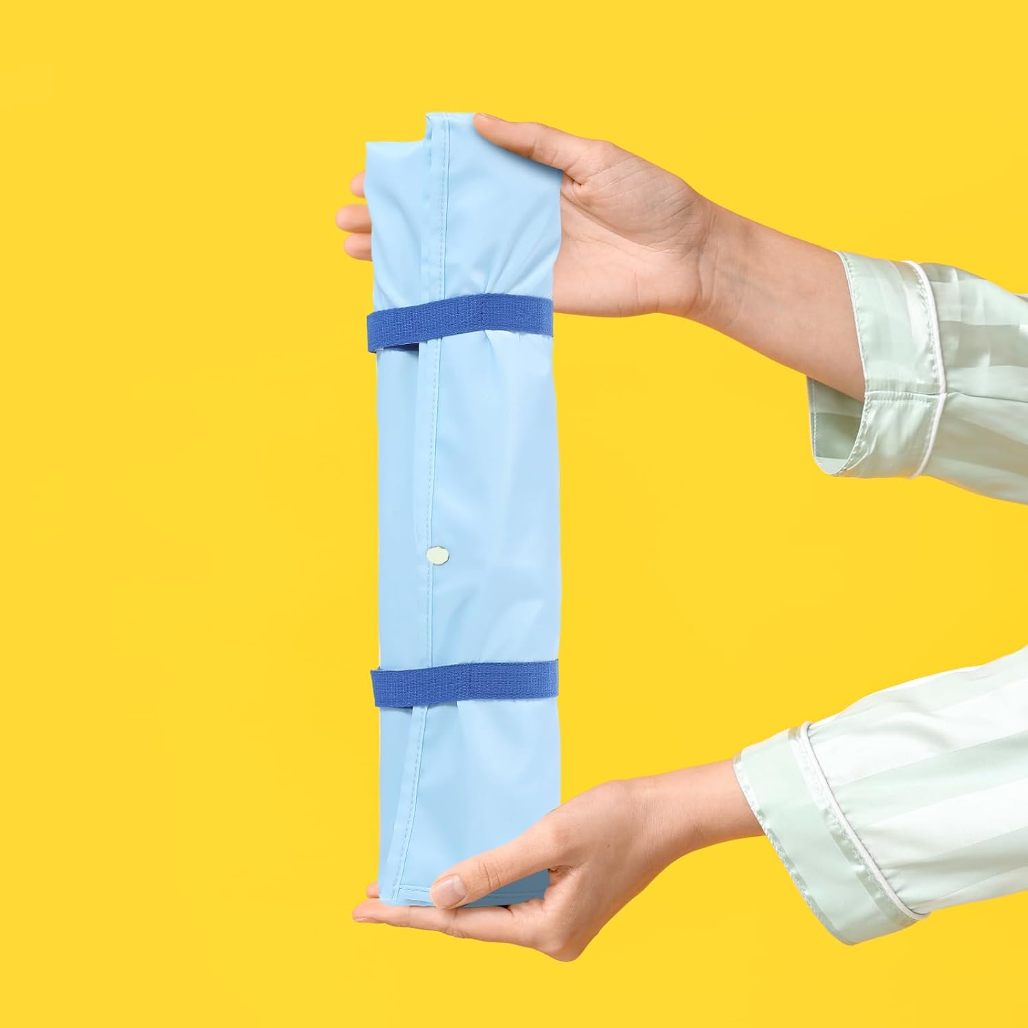 1 Pcs Mahjong Bags Protective Sleeve for Mahjong Racks and Pushers Tile Bag Accessory 20 Inch, Empty Mah Jong Bag Only(Light Blue,Classic)