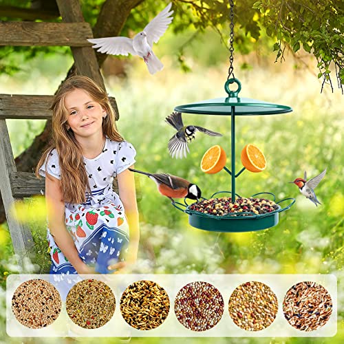 Bird Feeder For Wild Birds Outdoor Hanging Bird Feeder For Garden And Patio (7.87 * 9.45) #TOP2