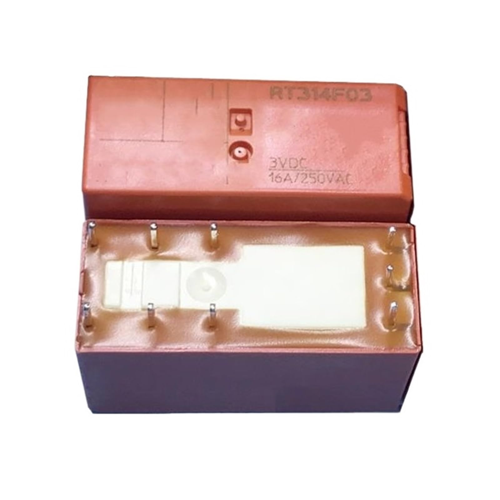Relais de puissance RT314F03 16A 3VDC bistable pour circuit imprimé