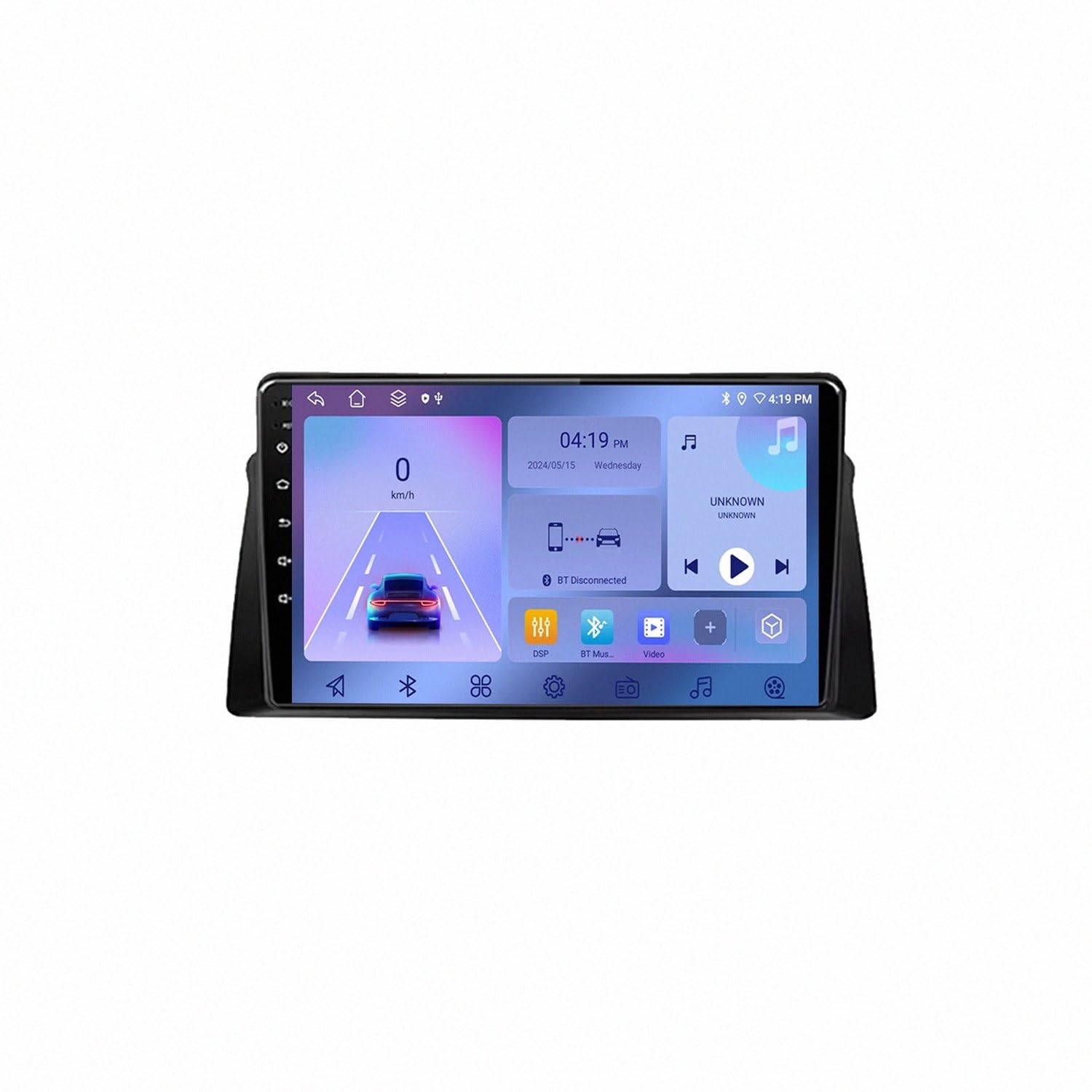 Radio Samochodowe Z Ekranem Dotykowym dla LIFAN 720 2013-2015 Steering Wheel Controls Radio Samochodowe Podwójne Fm Am Bluetooth Usb Android Auto Do, 4 Core 2G+32G