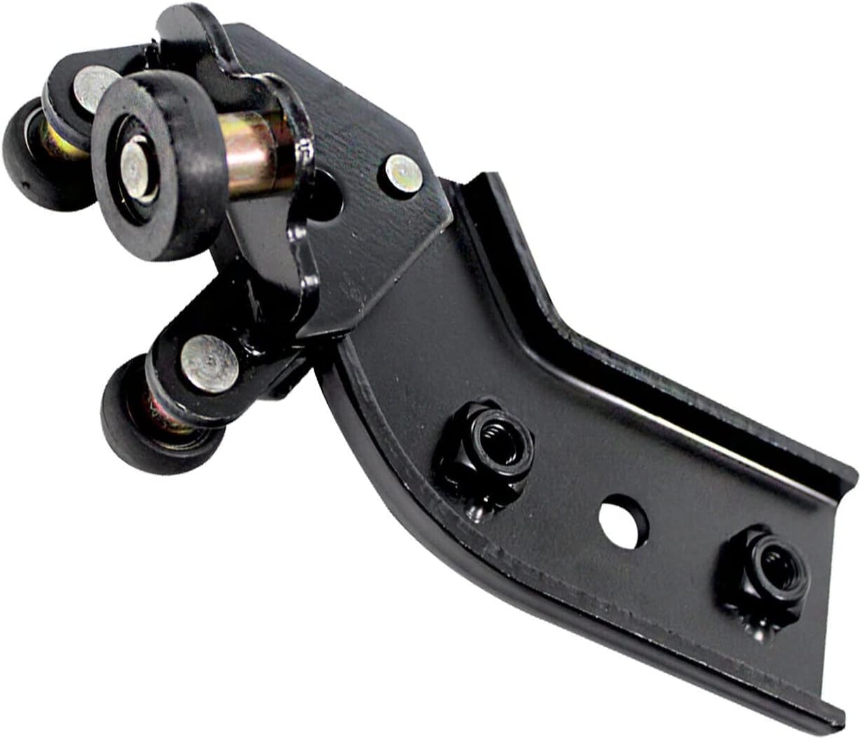 Black Durable Upper Lower Sliding Door Roller Bracket Right Side for 1996-2020 Chevy Express 2500 GMC 924-144 924-143 15837340