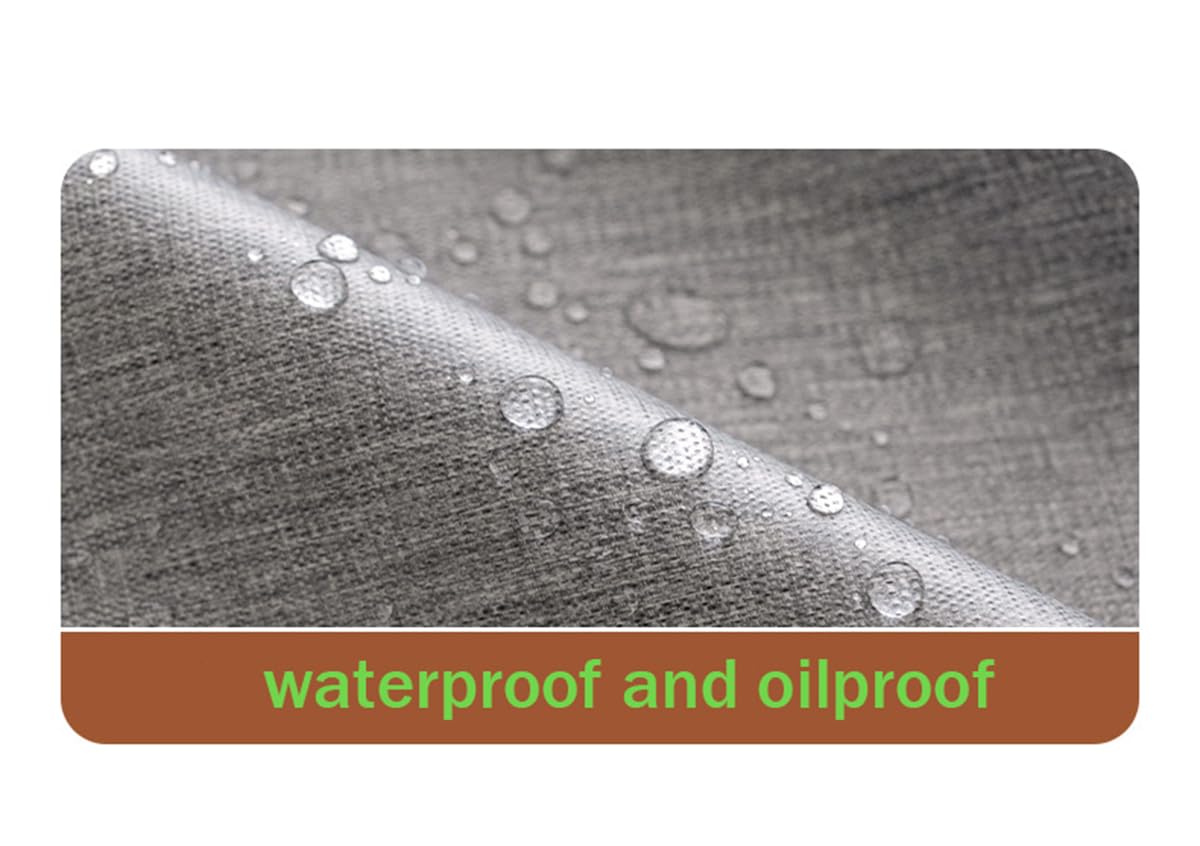 GOEXCPL Round Tablecloth Stain Resistant Coated Waterproof Wipe Clean Tablecloth Green Diameter 220 cm, Green-a, 86.6 inch (Round) - Image 4