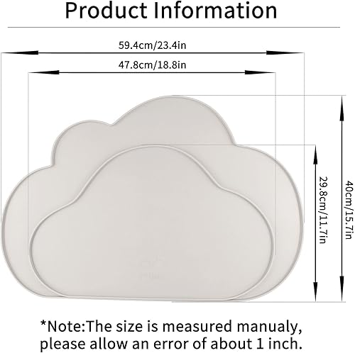 Miniatura 23 de Ptlom Mantel individual de silicona para perros y gatos, antideslizante, impermeable, para alimentos y agua, tapete para bandeja para cachorros