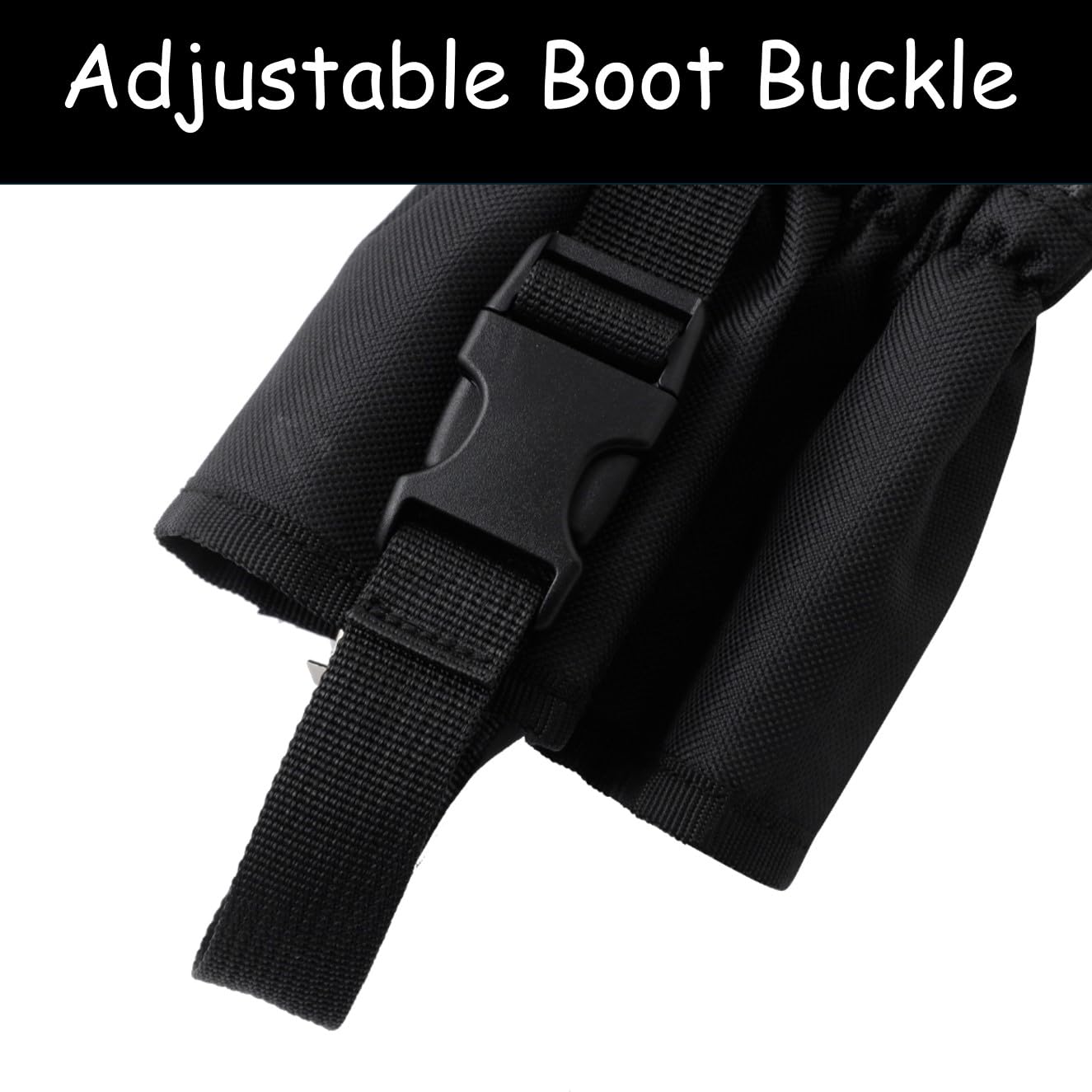 Guêtres pour bottes de randonnée, imperméables et réglables, protection des jambes pour mauvaises herbes, utilisation idéale comme guêtres à tiques, guêtres de jambe
