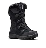 Columbia Women's Ice Maiden II Snow Boots 8.5 Black/Columbia Grey