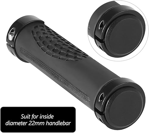 Miniatura 3 de Boao Tapones de extremo de barra de manillar de plástico para manillar de bicicleta, tapas de extremo para bicicleta de montaña de carretera, la