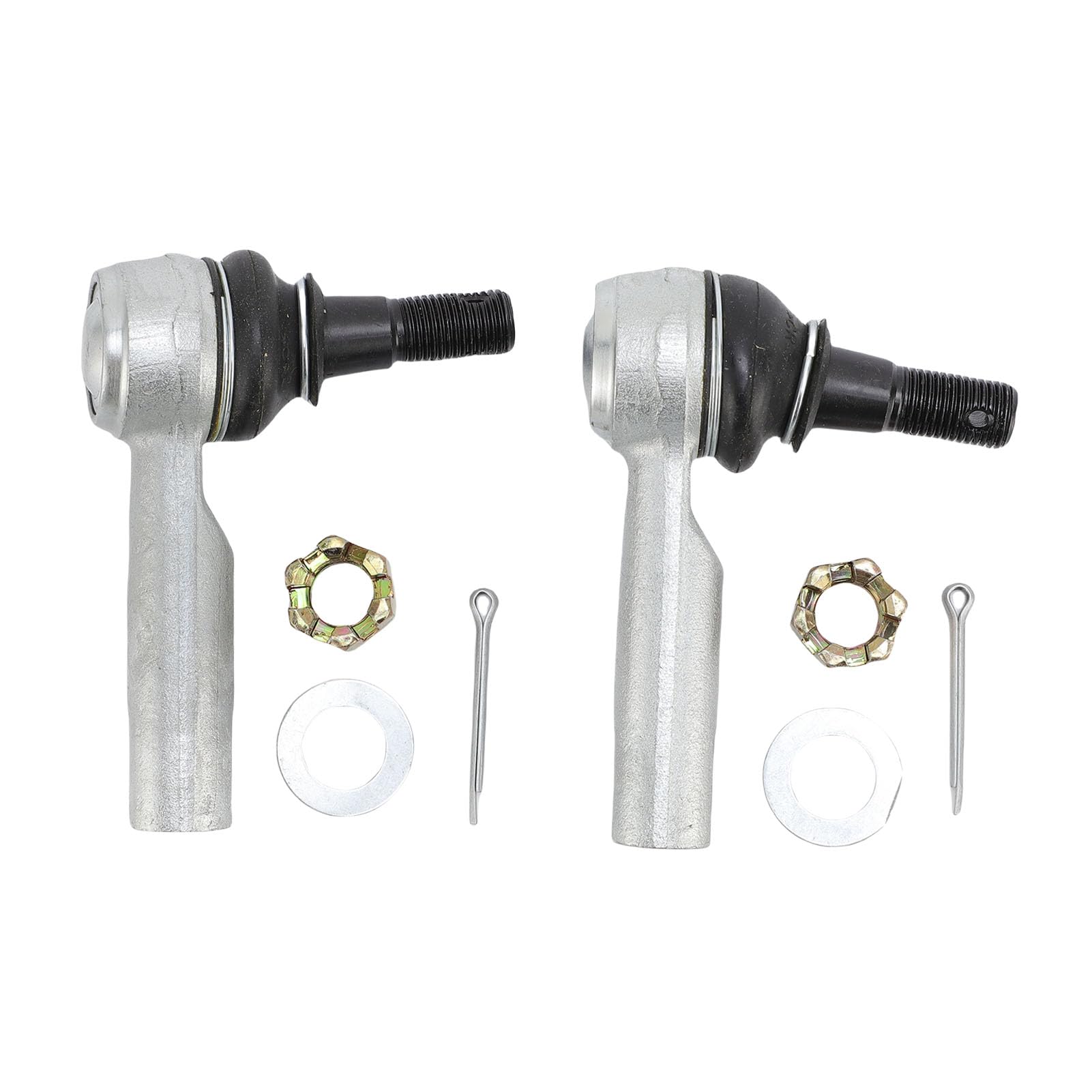 2 Sätze Spurstangenkopf-Kit, Ersatz aus Hochhartem Legiertem Stahl für 800 4 750 800, mit Staubschutzgummi, für Modelle 2012 2013 2014 2015 2016 2017 2018 2019