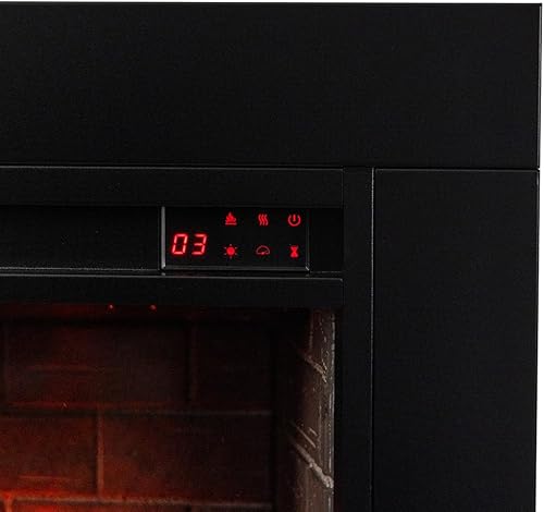 Miniatura 9 de Modern Ember Uptown - Chimenea eléctrica inteligente de 33 pulgadas con kit de molduras de 3 pulgadas, compatible con Alexa, incluye control remoto,