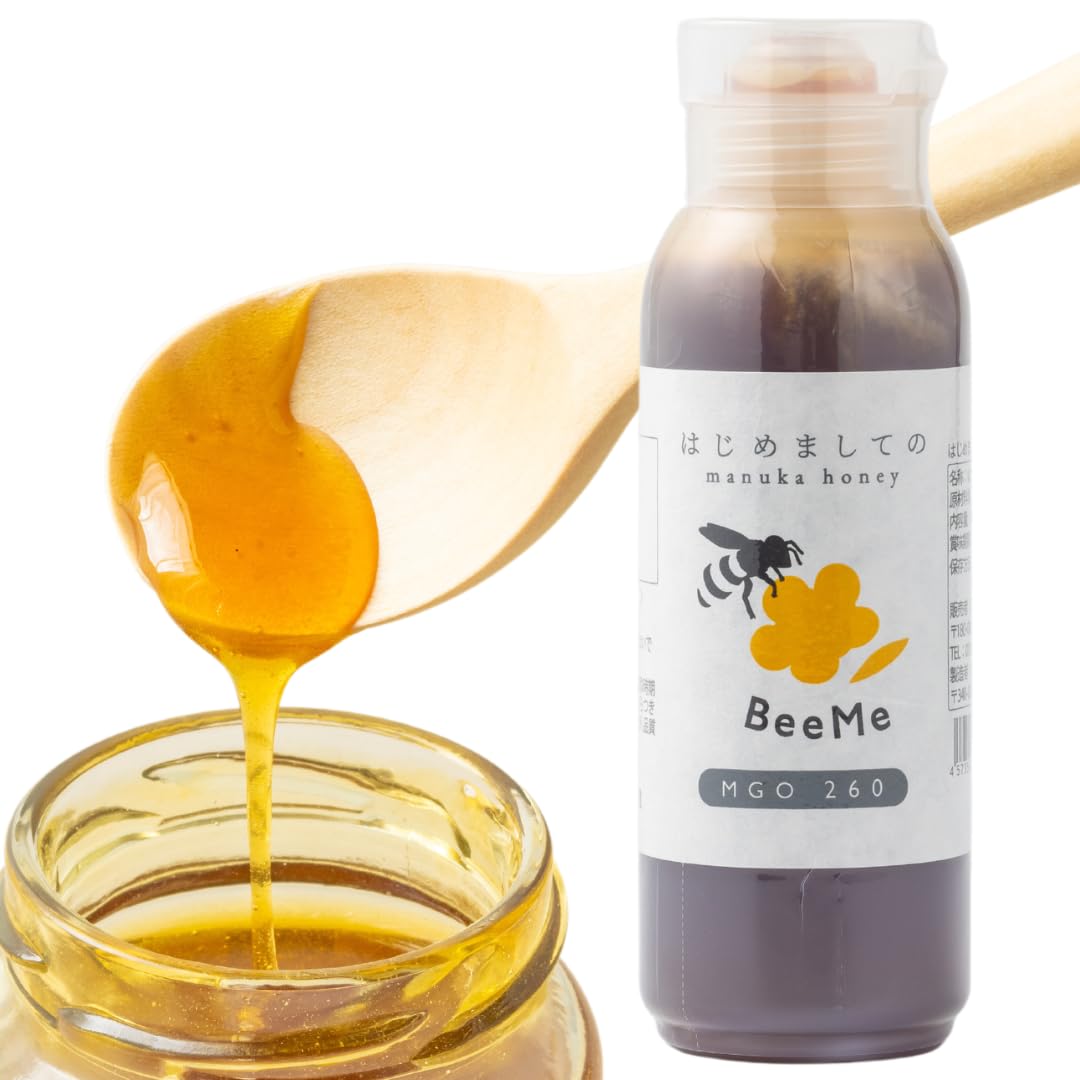 Amazon | 【たっぷりで使いやすい】BeeMe はじめましてのマヌカハニー