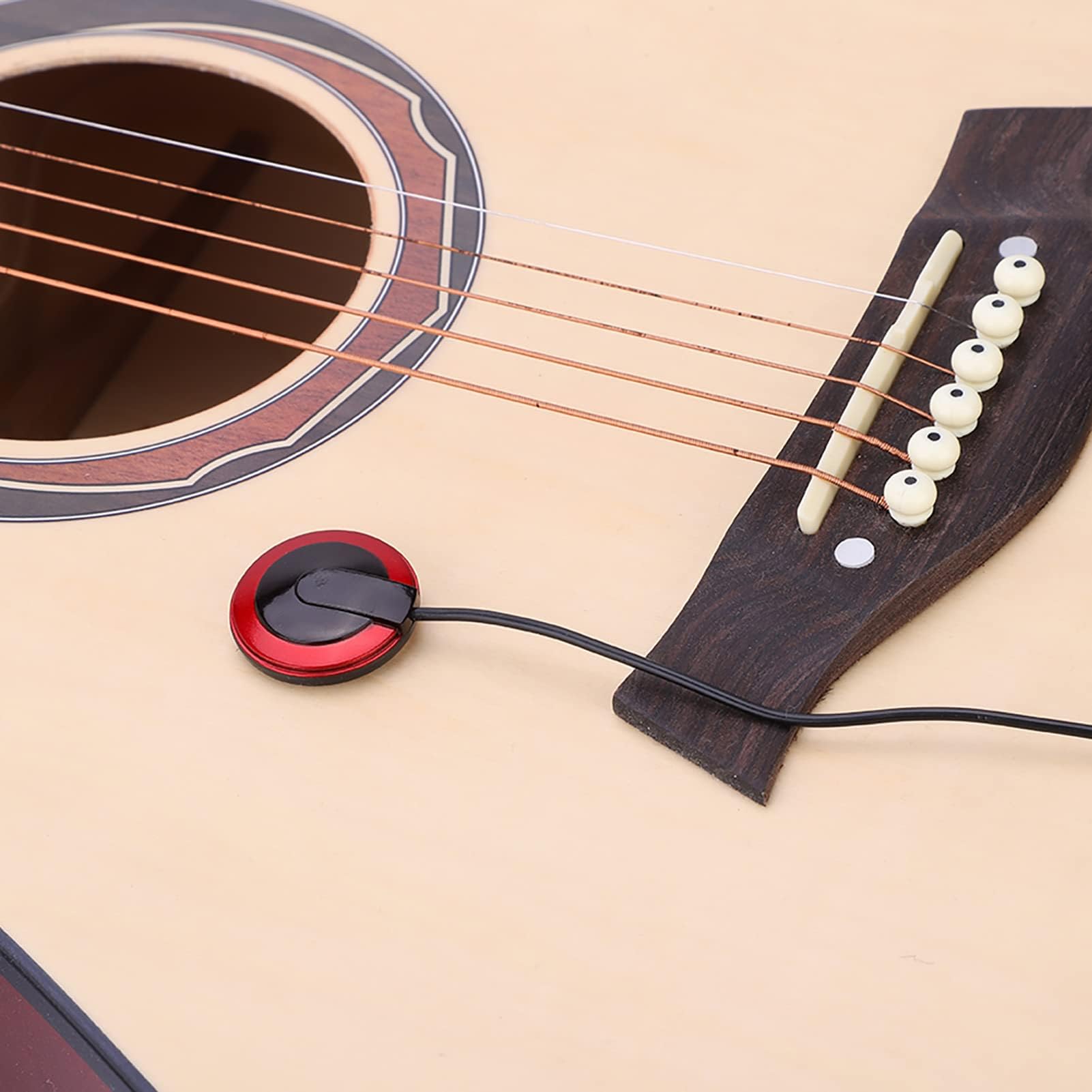 Przetwornik do gitary gitarowej, przetwornik piezoelektryczny do gitary, ukulele, skrzypiec, wioliny, mandoliny i innych instrumentów