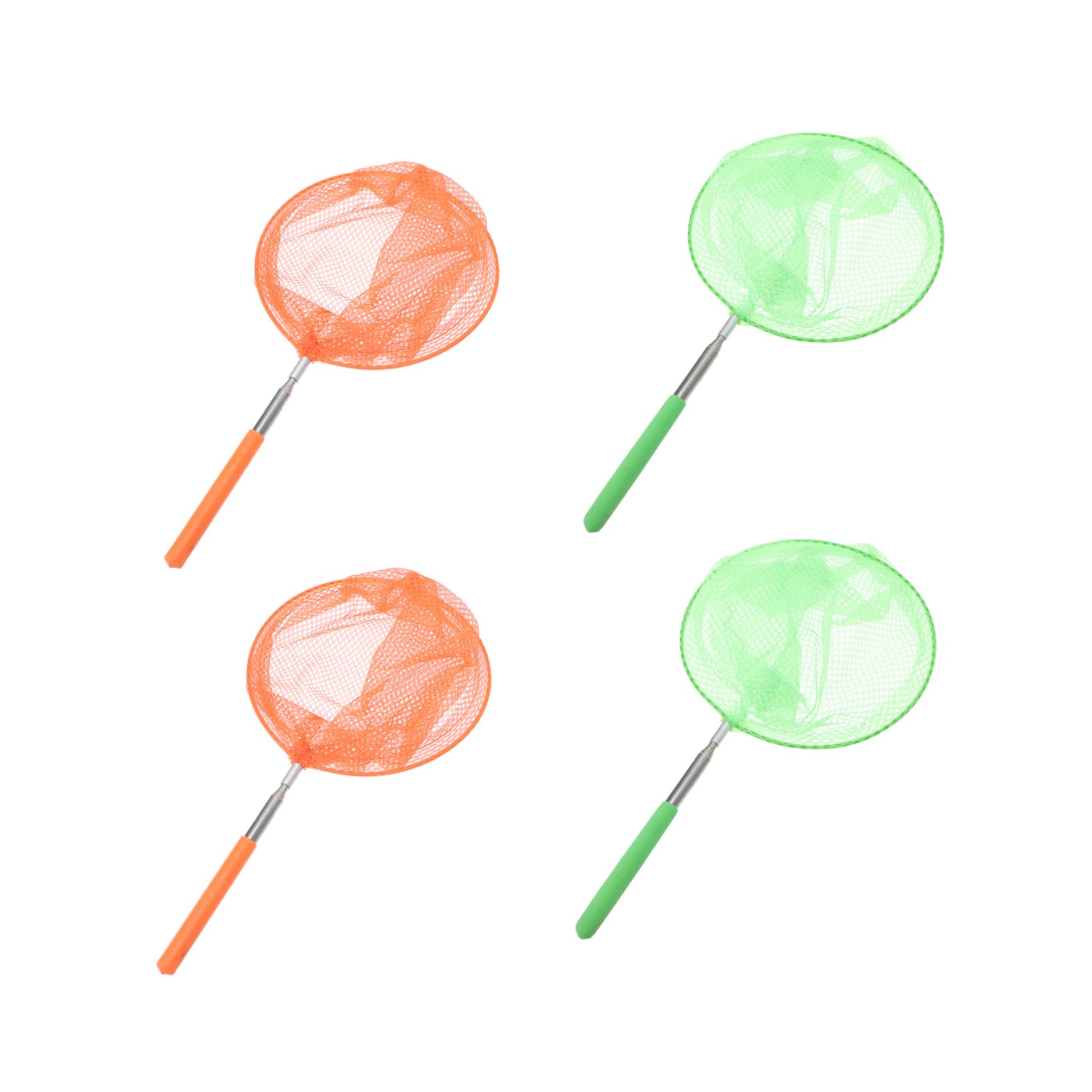 JOINPAYA 4Pcs Telescopic Nets Catching Nets with Comfortable Handle for Outdoor Exploration Butterflies